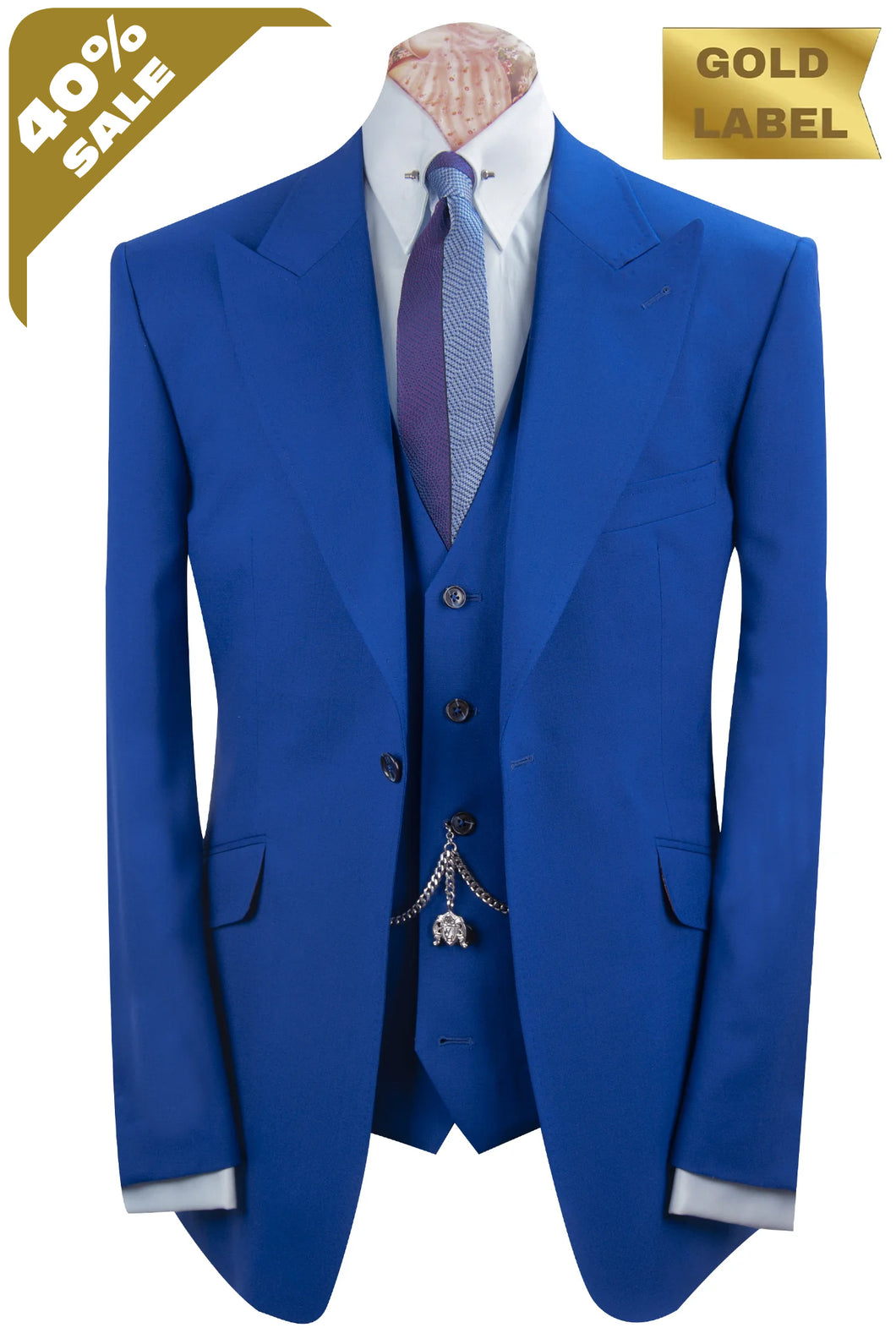 The Bernard Blue Suit