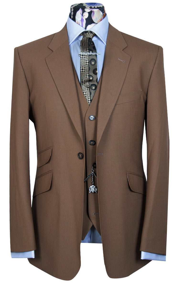 The Westminster Bronze Suit – William Hunt Savile Row