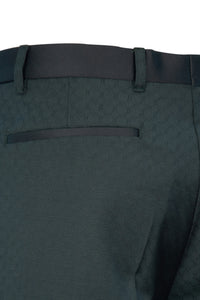 The Hammond Hunter Green Pattern Dinner Suit