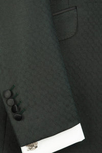 The Hammond Hunter Green Pattern Dinner Suit