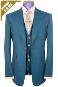 The Amesbury Petrol Blue Suit