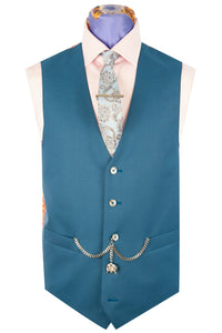 The Amesbury Petrol Blue Suit