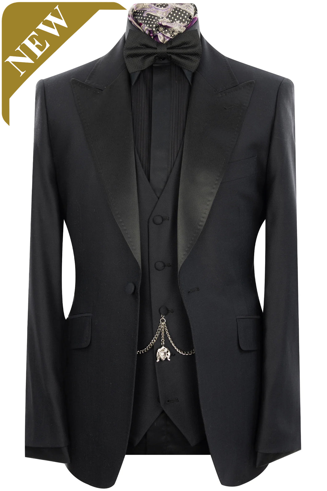 The Greene Black Dinner Suit