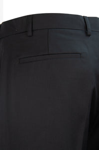 The Roald Black Twill Double Breasted Suit