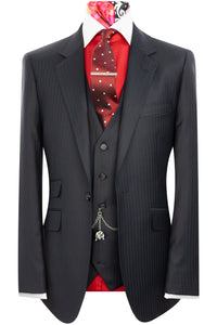 The Headstone Black Stripe Suit