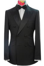 The Kempston Black Double Breasted Dinner Suit