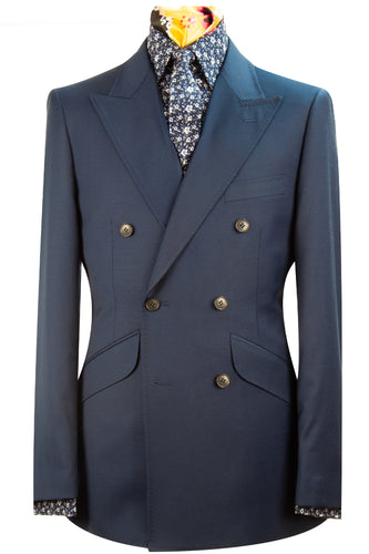 The Cartland Navy Double Breasted Suit