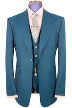 The Amesbury Petrol Blue Suit