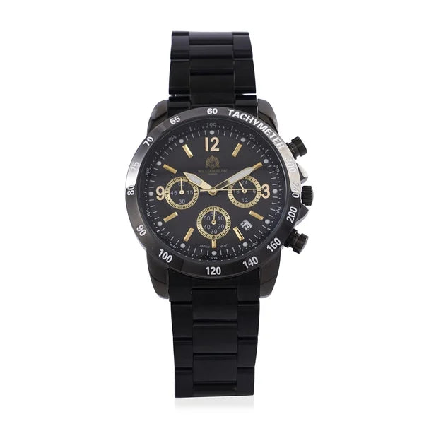 Branded black online watch